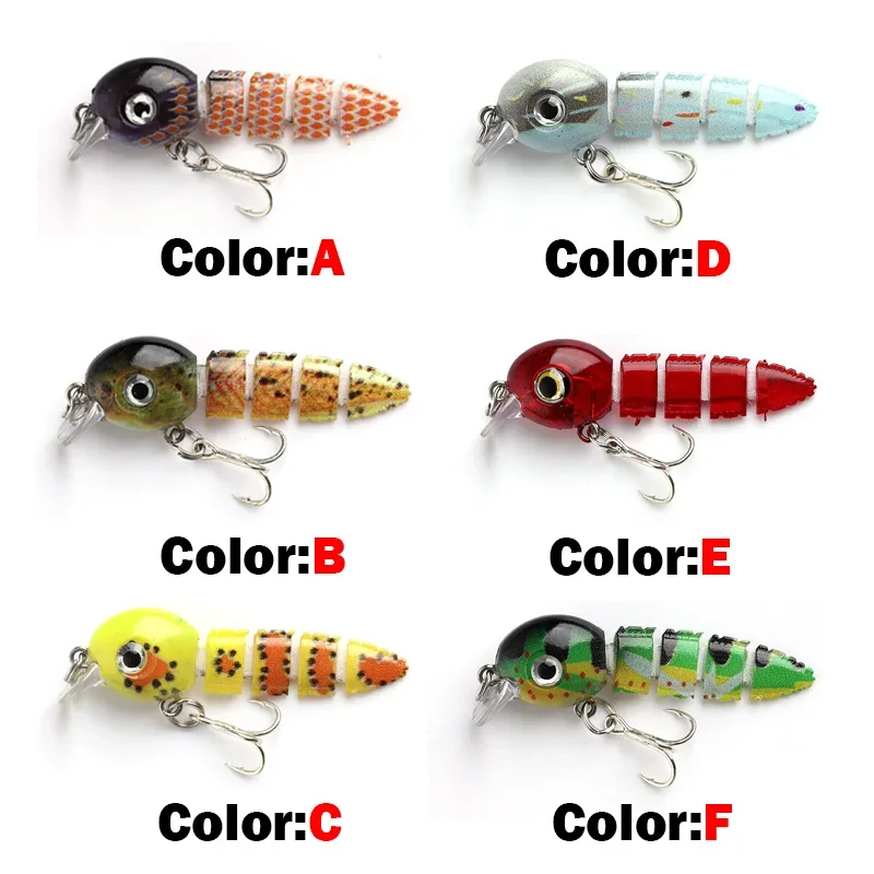 Swimbait articulado para lubina – cebo duro multisección - imagen 5
