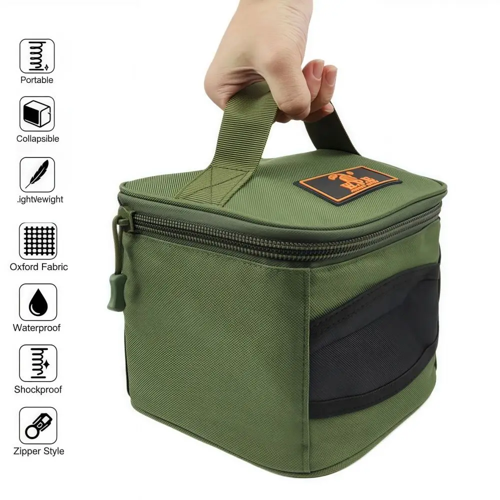Estuche Oxford impermeable para carrete de pesca – Bolsa con cremallera - imagen 5