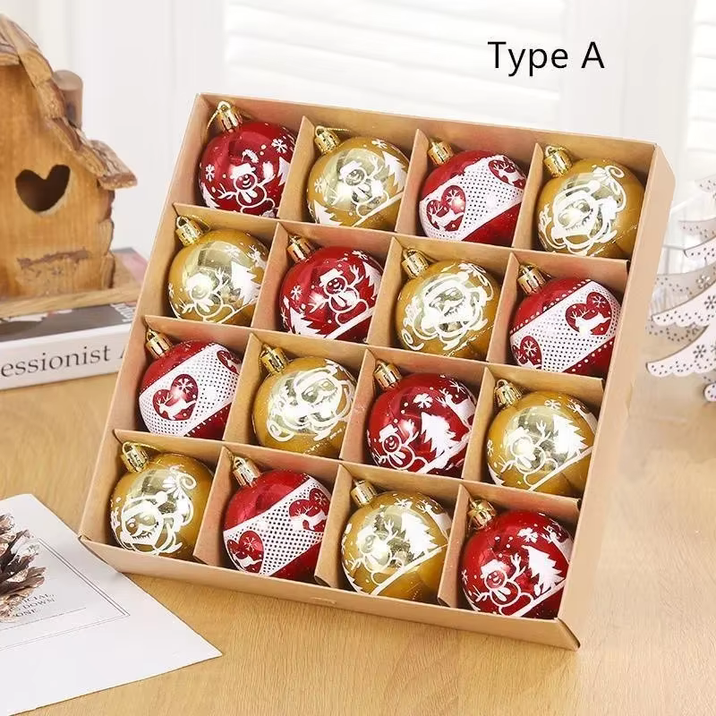 Bolas de Navidad personalizadas 6cm – Set de 16 para pesca - imagen 3