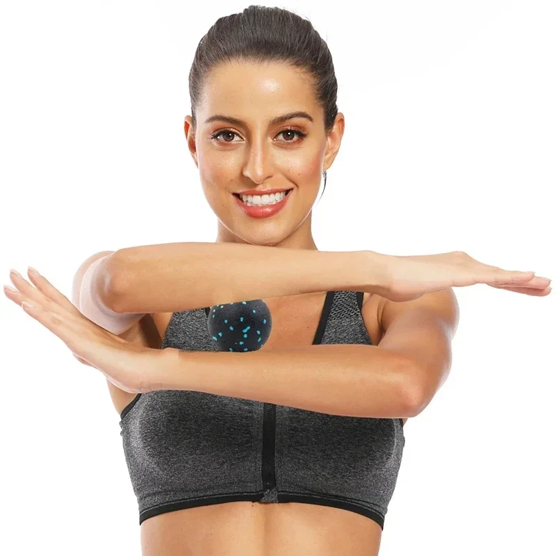 Pelotas de maní para Yoga, masaje corporal, traje de pelota para Fascia, bloque de espuma, relajación muscular de alta densidad, ejercicio de Lacrosse, Fitness, alivia el dolor - imagen 3