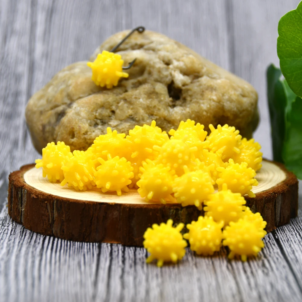 MNFT 30 unids/caja, señuelos de minas de alta calidad, señuelos luminosos de silicona suave para pesca de carpa y hierba con cebo con sabor a maíz - imagen 4