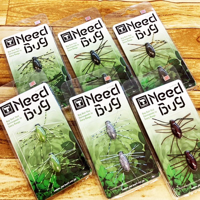 Jackall japonés nuevo cebo suave flotante para insectos NEED BUG señuelo para insectos de varias patas cebo suave fino cebo invertido - imagen 5