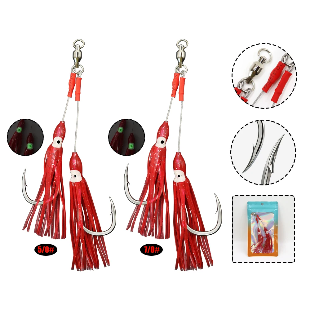 Anzuelos Jig Head BKK 8062 alta resistencia