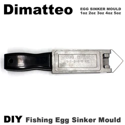 Dimatteo Moldes de plomo para pescar - Kit completo