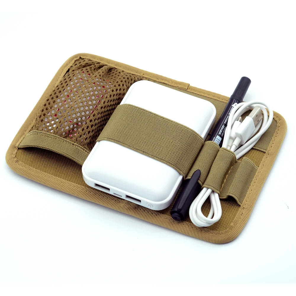 Paquete de cintura para herramientas EDC para exteriores, bolsa con cinturón de tela Oxford, bolsa médica, soporte para llaves de teléfono, funda adhesiva, bolsa de caza, cartera adhesiva - imagen 2