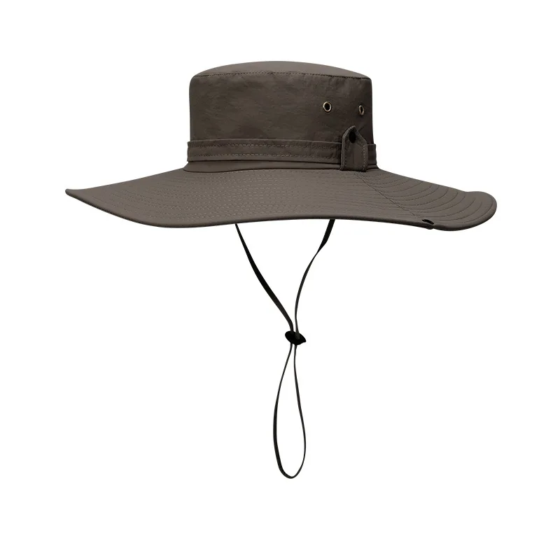 Sombrero de pescador Anti-UV para hombre, sombrero de pescador, visera solar, protección solar al aire libre, moda de verano - imagen 4