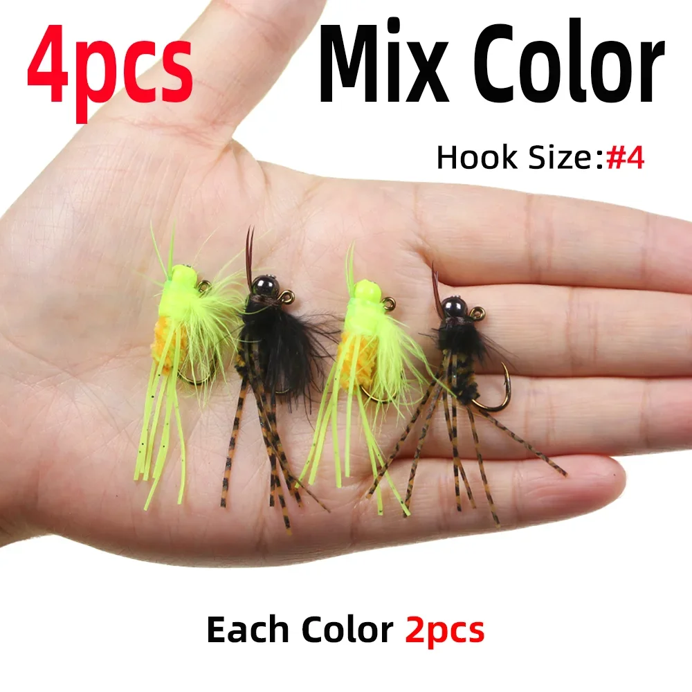 4pcs Mix Color