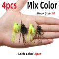 4pcs Mix Color