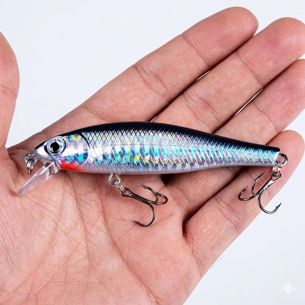 Señuelo Jerkbait Minnow para lucio, lubina y carpa - imagen 2
