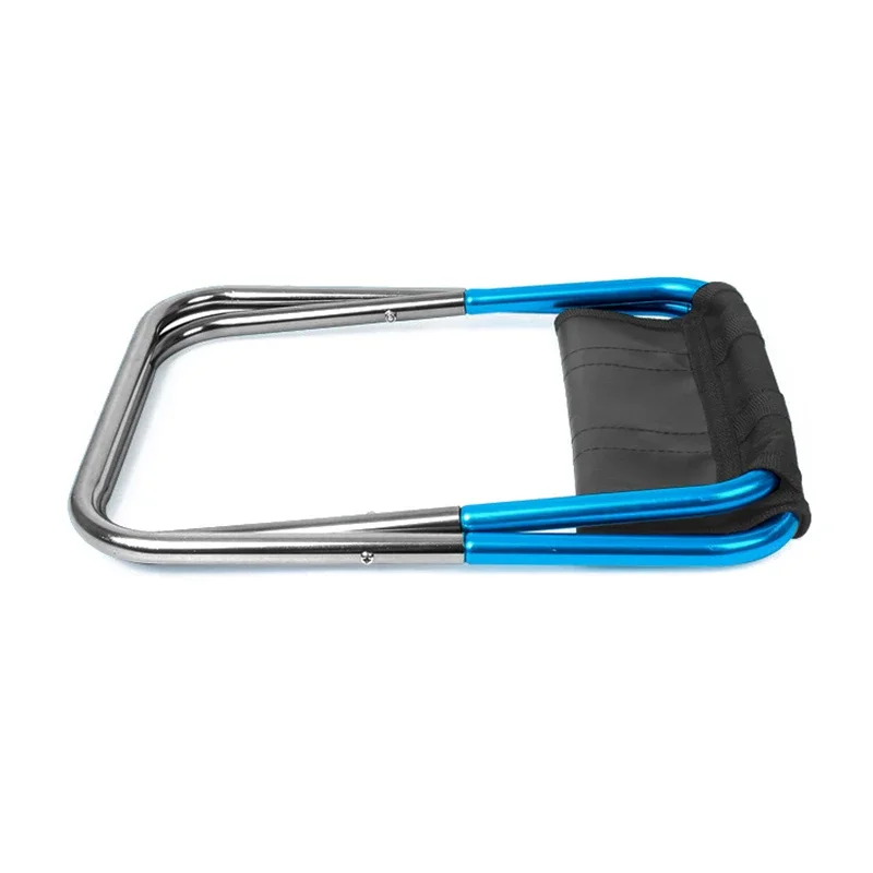 Silla plegable ultraligera de viaje, silla de bolsillo para acampar al aire libre, asiento portátil para playa, senderismo, Picnic, herramientas de pesca, sillas plegables - imagen 4