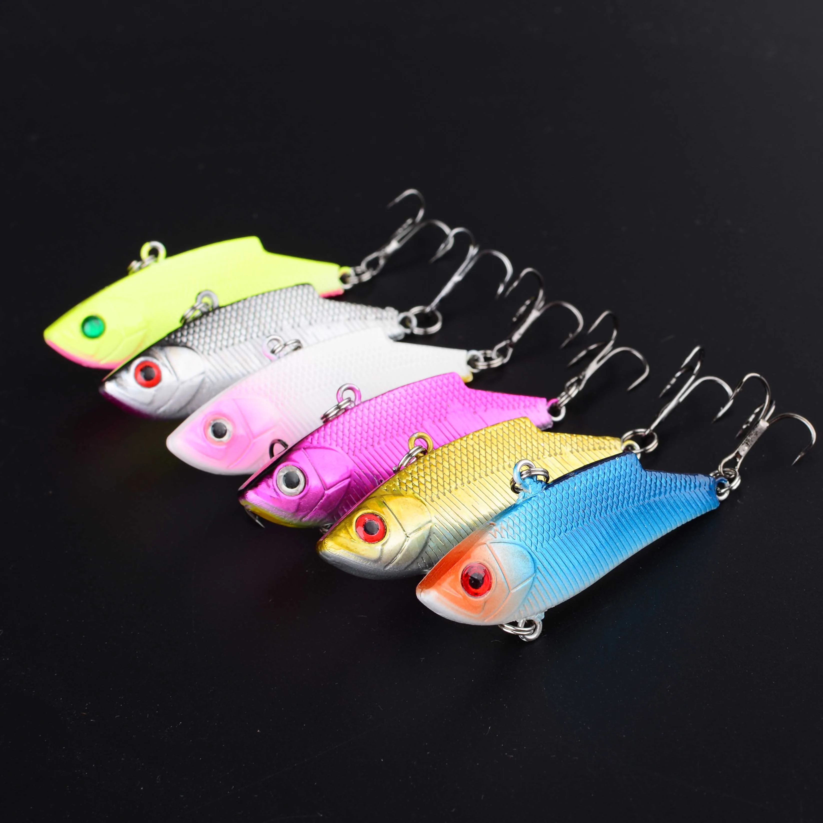Cebos duros artificiales, Wobbler con vibración, Crankbait, cebo de Pesca para lubina, perca, 1 ud. - imagen 4