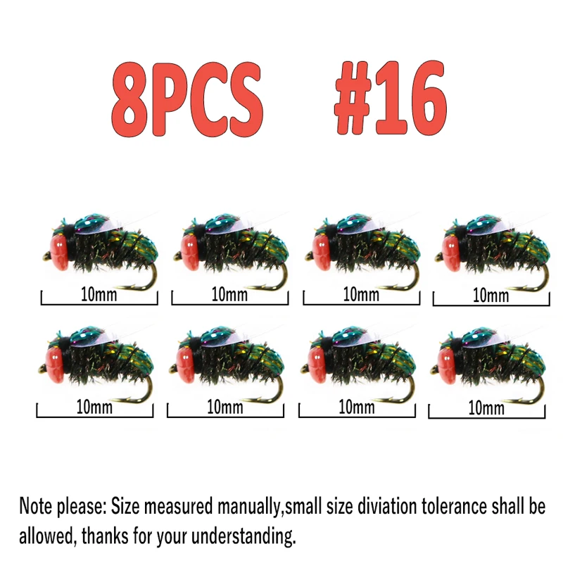 8pcs size 16
