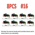 8pcs size 16