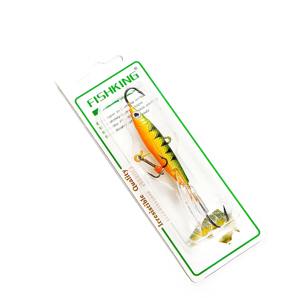 Anzuelo de pesca en hielo con púas, cebo biónico de 93mm/25g, ojos 3D, adecuado para Muskellunge, 1 piezas - imagen 4