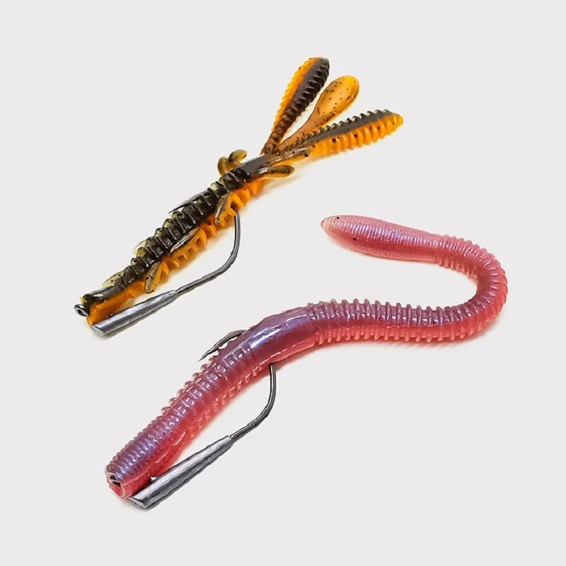 5 uds anzuelo con cabeza de anzuelo 4X anzuelo de pesca fuerte 1,5g-3,5g para Ozark Rig Texas Rig señuelo suave gusano agua salada lubina perca trucha - imagen 5