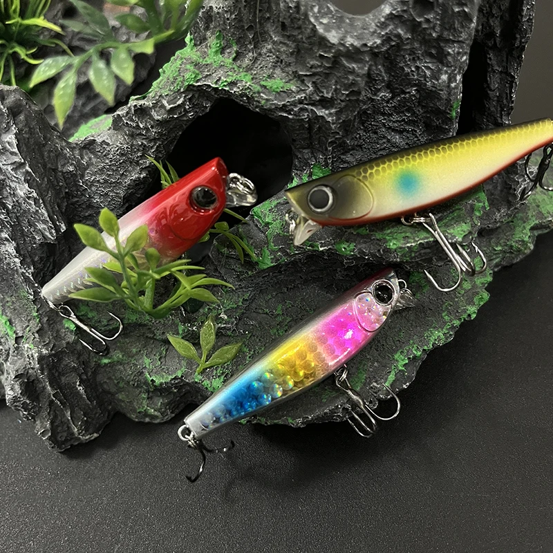 Señuelo hundimiento lento lubina – Wobbler swimbait artificial agua salada - imagen 2