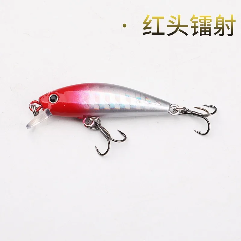 Wobbler leurres de pesca Jerkbait perche Pesca 45mm 2,7g Mini appât dur artificial coulant pour trote bar brochet attirail - imagen 5