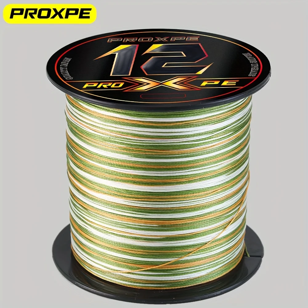 PROXPE-sedal de pesca trenzado de 12 hebras, multifilamento japonés de 300M, 25-120lb, herramienta de accesorios, pesca de carpa, ríos, lagos, mar de agua dulce - imagen 2