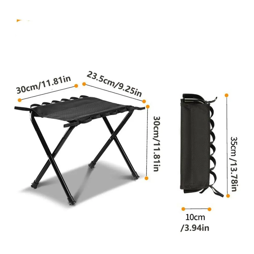 Taburete plegable para pesca – Resistente, ligero y fácil de transportar - imagen 3