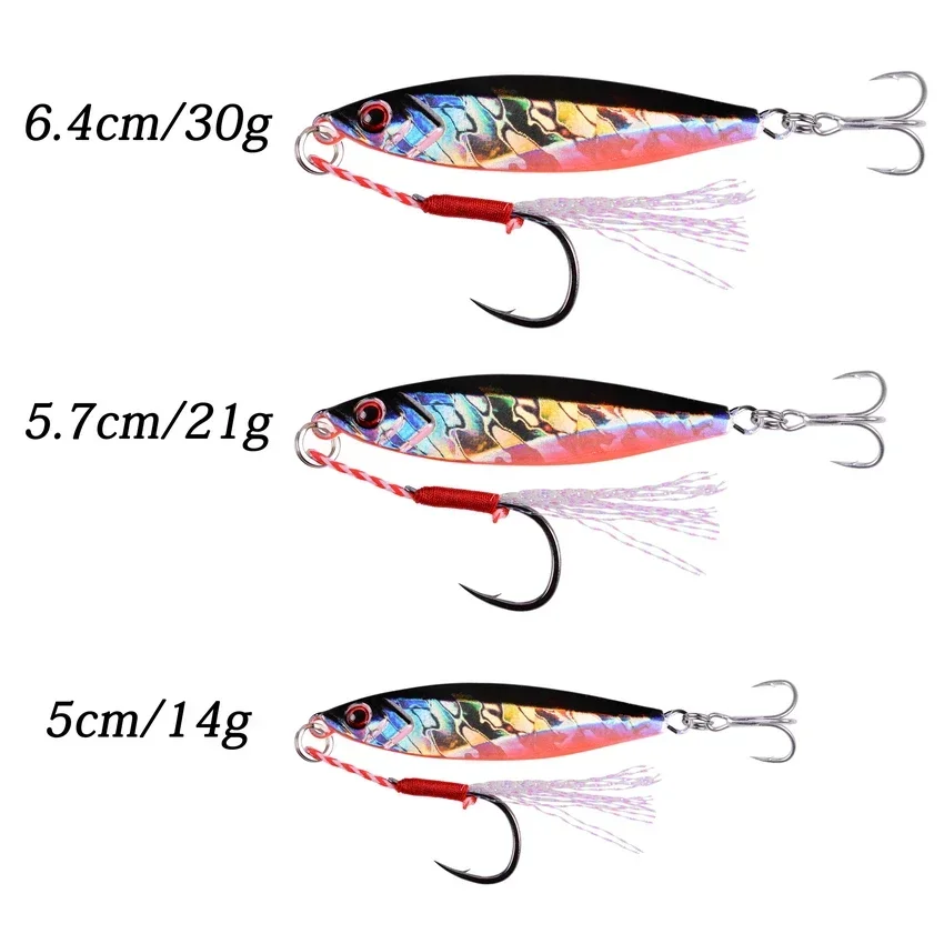 Señuelo VIB metálico sinking – Para jigging en mar - imagen 5