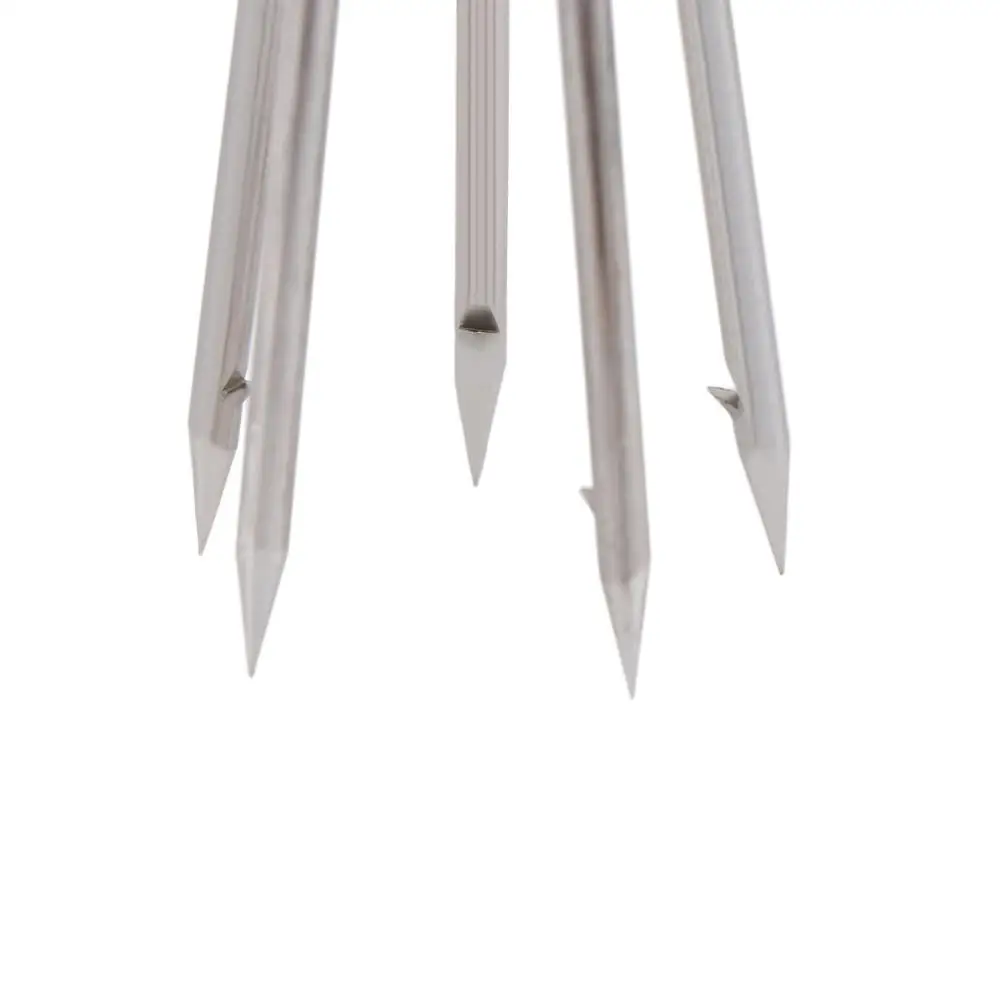 Herramienta púas arpón punta de lanza lanza de pesca 5 puntas acero inoxidable - imagen 4