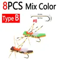 8pcs Mix Col Type B