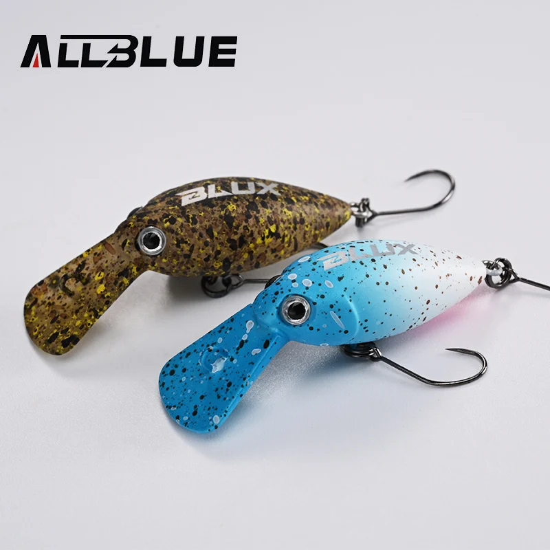 ALLBLUE MOCA Crankbait hundimiento lento – Wobbler para trucha - imagen 3