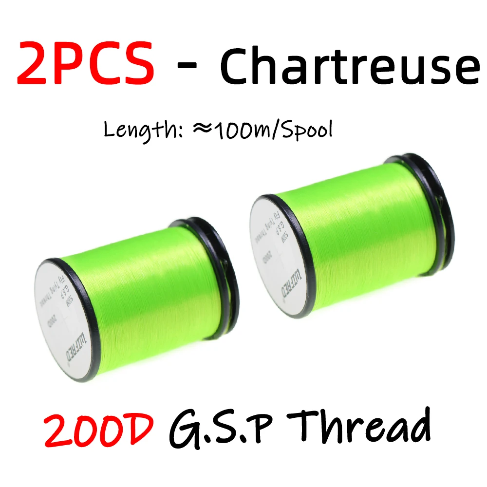 2pcs Chartreuse