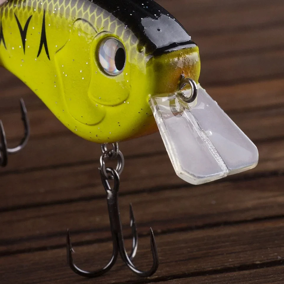 WALK FISH nuevo 70mm 12,6g flotante labio de buzo cebo Artificial medio Crankbaits Wobblers sonajeros Señuelos de Pesca - imagen 4