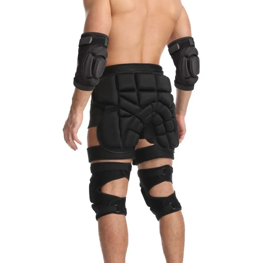 1 par de coderas y rodilleras de nailon para Fitness, coderas y rodilleras de compresión antideslizantes ajustables, soporte elástico para brazos y piernas, almohadilla para brazo transpirable - imagen 3