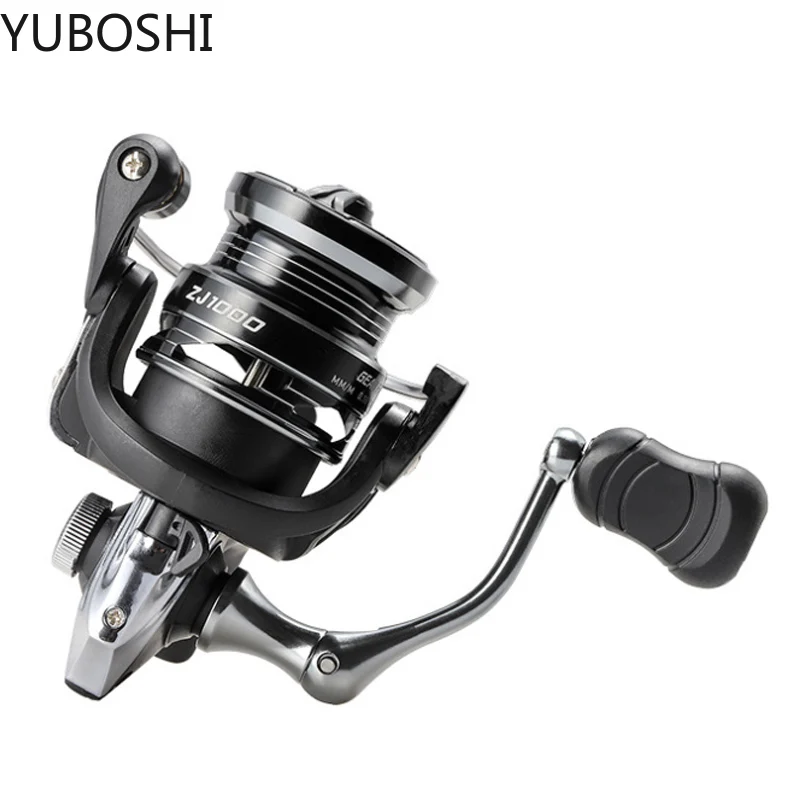 Carrete de pesca con agarre de goma, carrete de repuesto duradero, aparejo de rueda giratoria, arrastre máximo 4-8kg, serie 7 + 1BB, 1000, 2000, 3000, 4000, nuevo - imagen 3