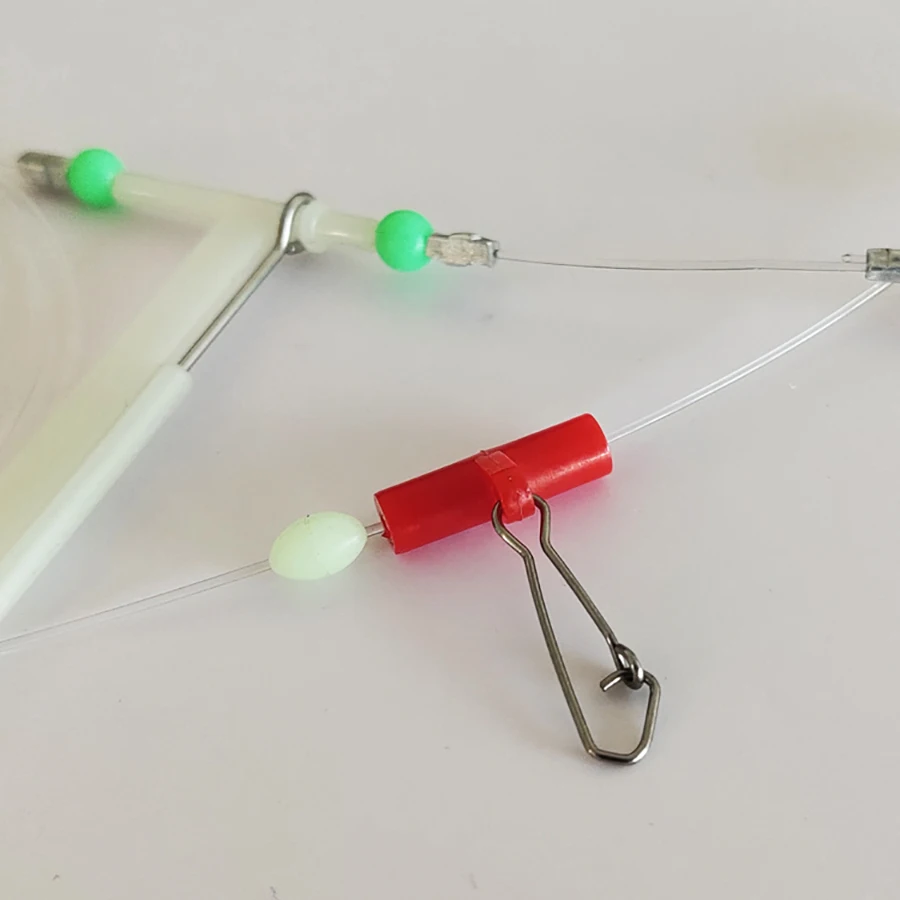 Kit de aparejos de pesca Gaining con toboganes de plomo y broches Duo Lock