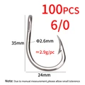100pcs Size 6l0