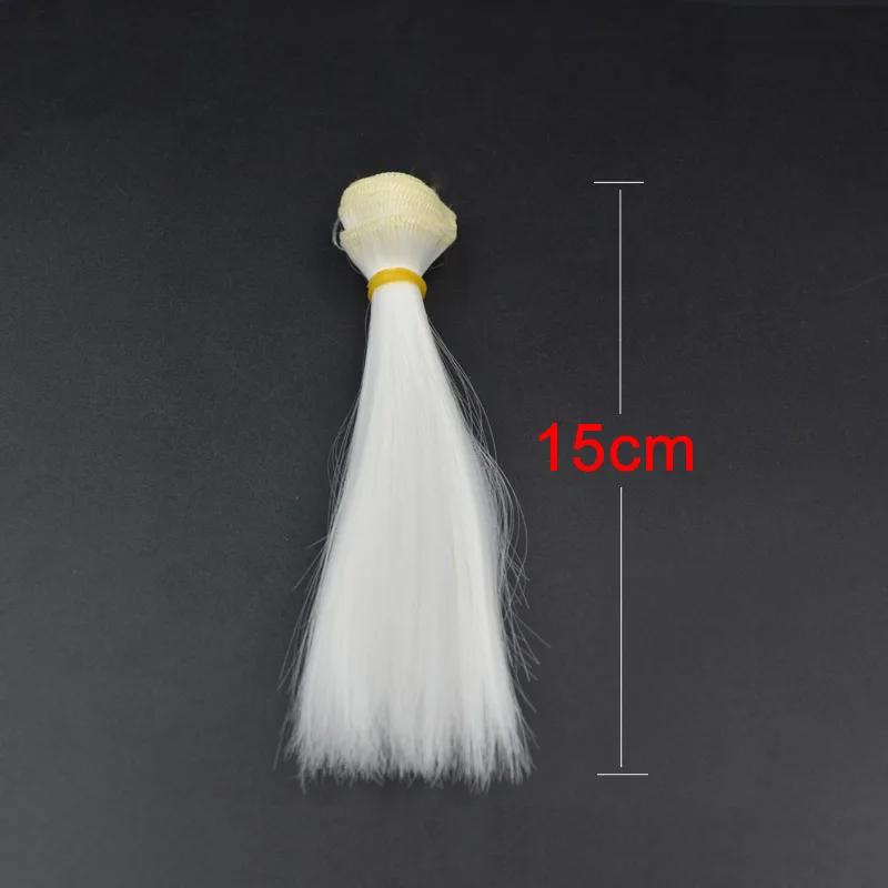 CONTEMPLATOR, 10 colores opcionales, serpentinas rectas de fibra fina, materiales para atar moscas de salmón, 1 unidad, 15cm, señuelos de plataforma Sabiki, fibra sintética - imagen 2