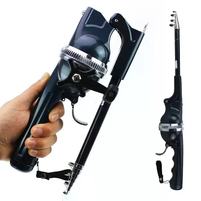 Caña telescópica carbono ultraligera para surf baitcasting viaje - imagen 4