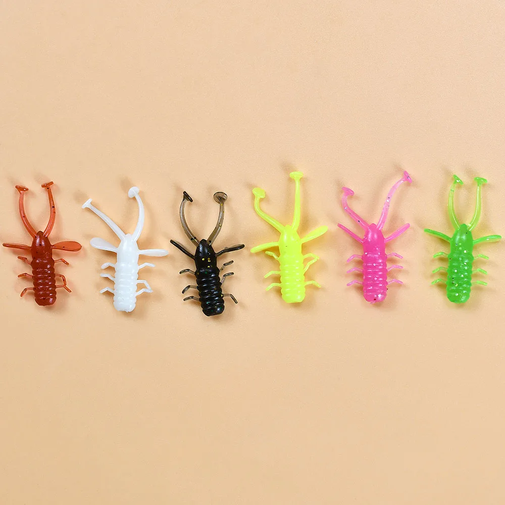 Vinilos TPE tipo micro-gusano para pesca en roca flotante - imagen 5