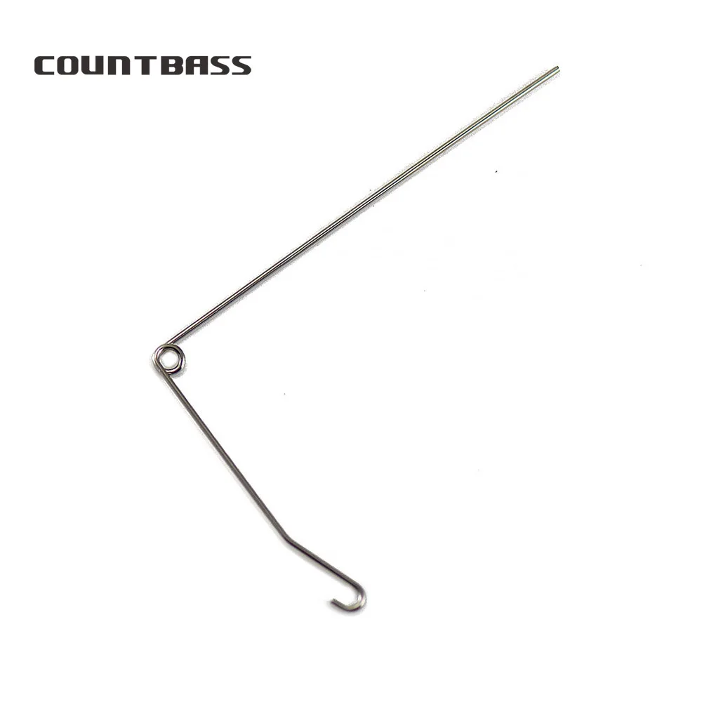 COUNTBASS-Forma de alambre de acero inoxidable para Señuelos de Pesca, accesorios de aparejos, 50 piezas
