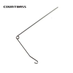 COUNTBASS-Forma de alambre de acero inoxidable para Señuelos de Pesca, accesorios de aparejos, 50 piezas