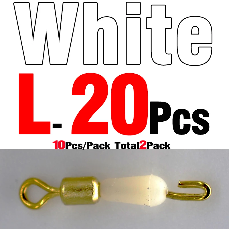 L White 20PCS