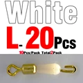 L White 20PCS