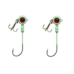 Jig Head Ojo Luminoso – Vástago ancho para vinilo