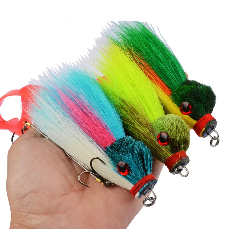 Swimbait articulado 22cm para lucio – Pelo de ciervo - imagen 2