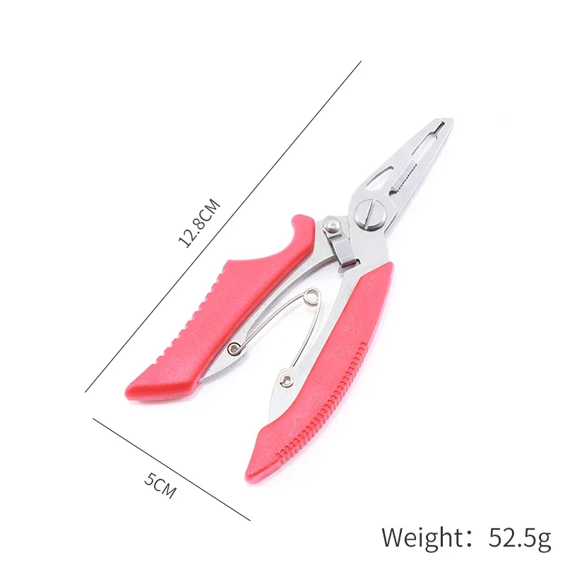 ALASICKA conveniente tijeras de pesca de acero inoxidable alicates Cortador de línea señuelo cebo nuevo quitar gancho aparejos kits de herramientas Accesorios - imagen 4