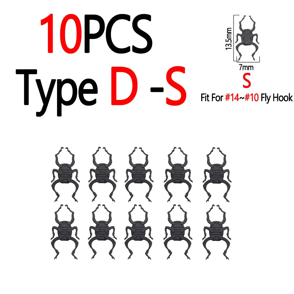 10pcs Type D S