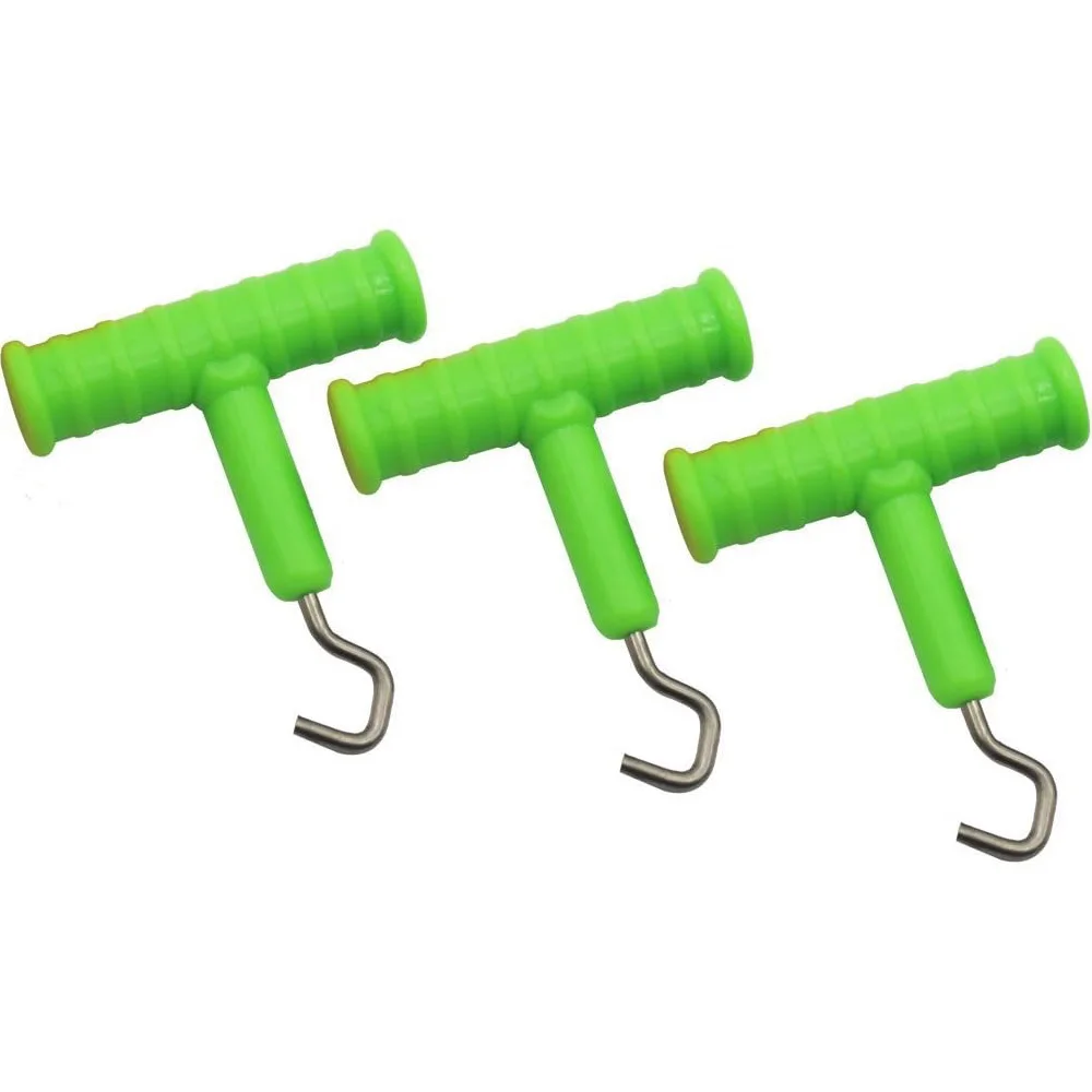 Extractor de nudos de pesca de carpa, aparejo de pelo de acero inoxidable, herramienta de aparejos de pesca de carpa, accesorios de línea de gancho, 3 piezas - imagen 3