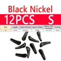 12PCS S Bk Nickel