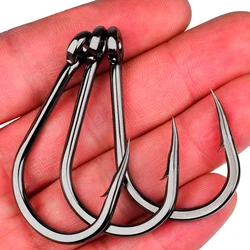 Anzuelos de puas de acero al carbono para pesca en mar