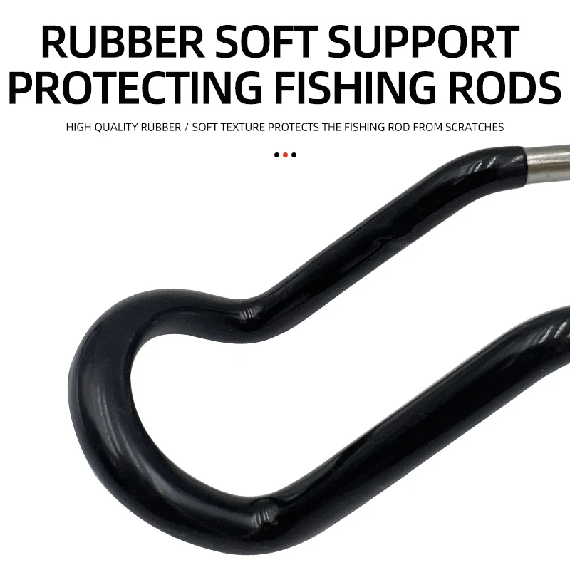 Herramientas de pesca, soportes para caña para banco, poste ajustable de 360 grados, soporte de playa, equipo de pesca - imagen 3