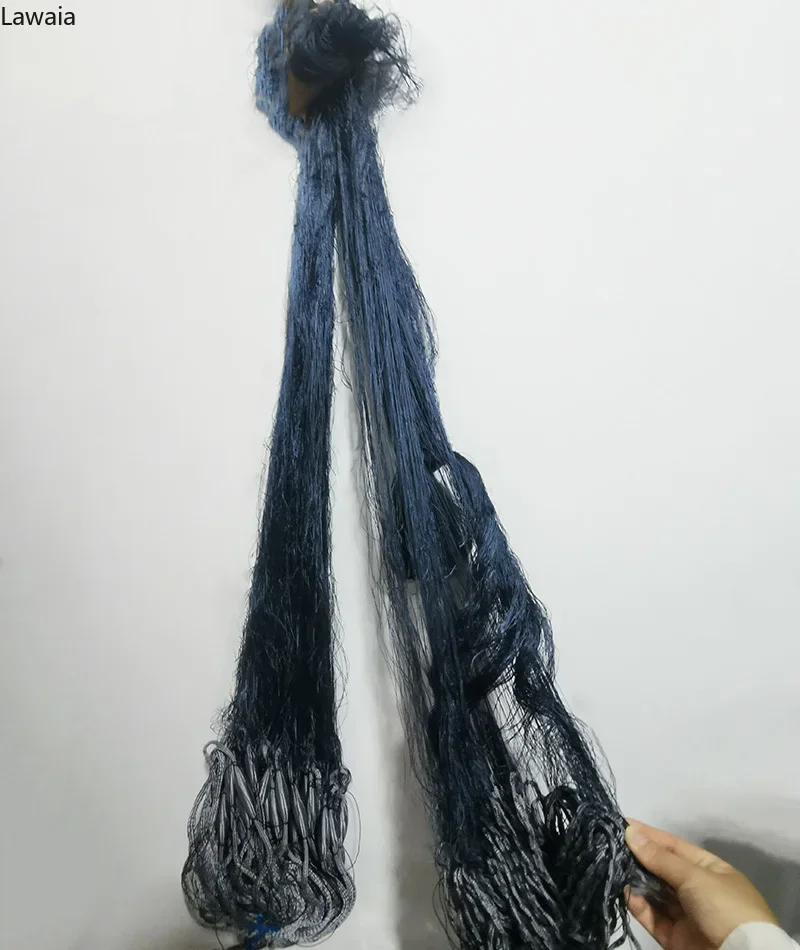 Red de pesca Lawaia, trampa de malla para peces, 3 capas, red de enmalle, aparejos de pesca al aire libre, herramientas, trampa de red 1,8x30m - imagen 3