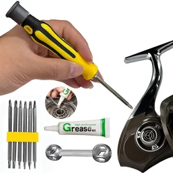Kit de mantenimiento carretes MBLN – Reparación para spinning con grasa y llave